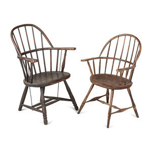 Two Bentwood Windsor Chairs
19th