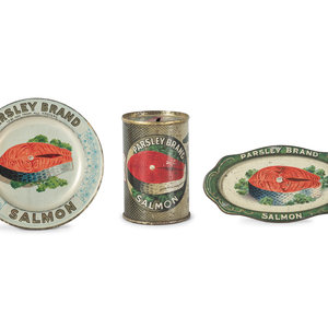 Three Parsley Brand Salmon Advertising