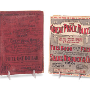 Two Original Sears Roebuck Catalogs
1902