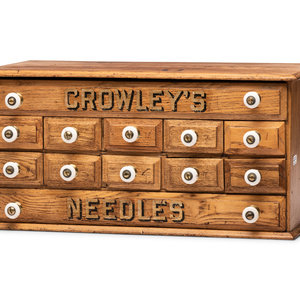 A Twelve Drawer Crowley s Needles 2a9401