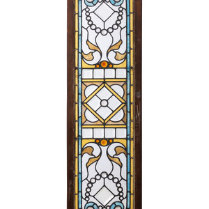 Two Leaded and Stained Glass Window