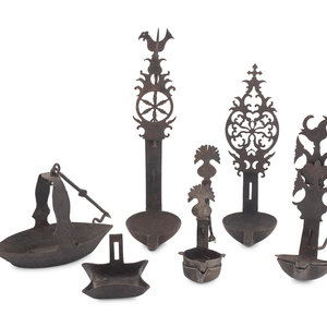 An Assortment of Iron Hearth and