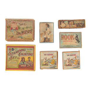 A Group of Seven Childrens Games Late 2a9494