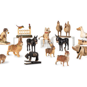 A Collection of Animal Toys Late 2a9499