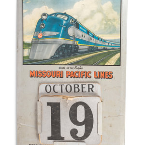 A Missouri Pacific Lines Tin Advertising 2a94e8