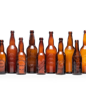 Eighteen Cincinnati Brewery Bottles Late 2a94f4