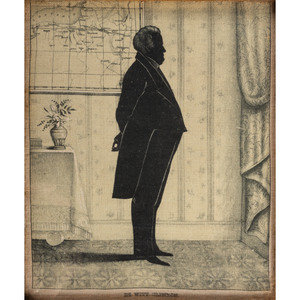 A Silhouette of Dewitt Clinton (1769-1828)
Early