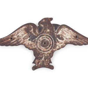 A Cast Iron Spread Winged Eagle