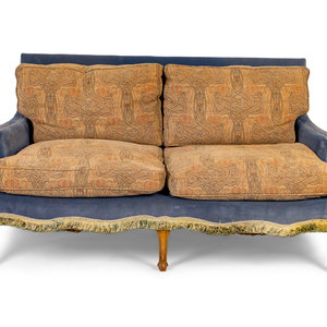 A Pair of French Provincial Velvet