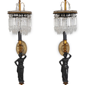 A Pair of Neoclassical Style Gilt