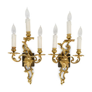 A Pair of Louis XV Style Gilt Bronze 2a95e8