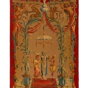 A Beauvais Style Wool Tapestry
19TH