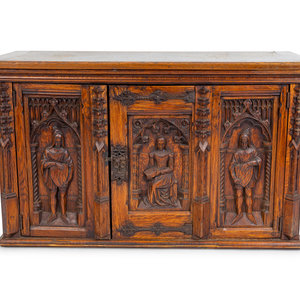 A Renaissance Revival Carved Oak 2a962b