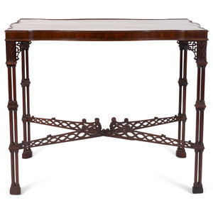 A George III Chinese Chippendale