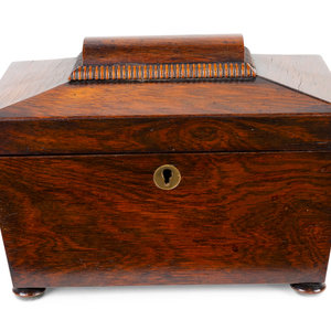 A Regency Mahogany Casket form 2a9659