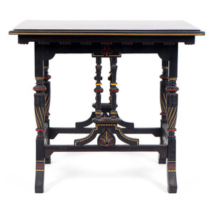 An Eastlake Ebonized Side Table 2a966b