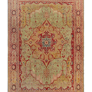 An Oushak Wool Rug EARLY 20TH CENTURY Length 2a967e