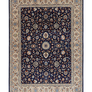 A Tabriz Silk on Cotton Rug 20TH 2a9682