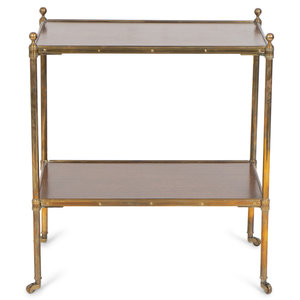 A Brass Mounted Two Tier Side Table 2a968a