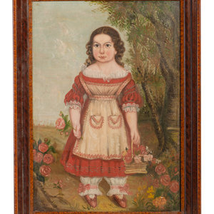 American School Circa 1840 Portrait 2a97aa