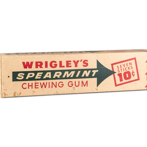 A Wrigley s Spearmint Gum Counter 2a9974