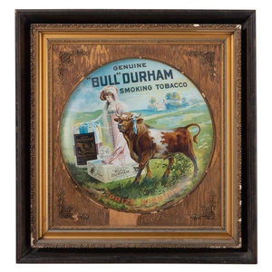 A Bull Durham Tobacco Tin Advertising 2a9976