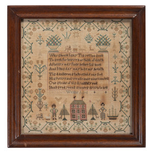 An American Schoolgirl's Needlework