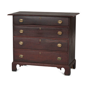 A Chippendale Stained Cherrywood 2a99c5