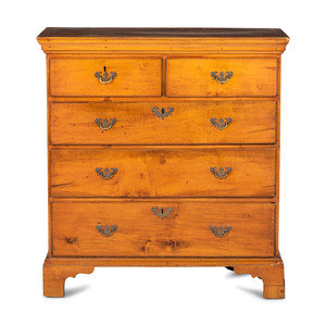 A Chippendale Red Spruce Chest 2a99d1