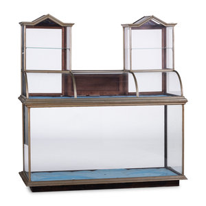A Metal Frame Store Display Case 20th 2a9a35