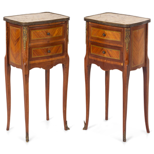 A Pair of Louis XV/XVI Transitional