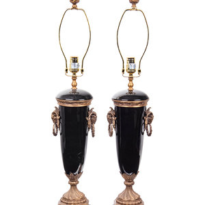 A Pair of French Gilt Bronze and 2a9d96