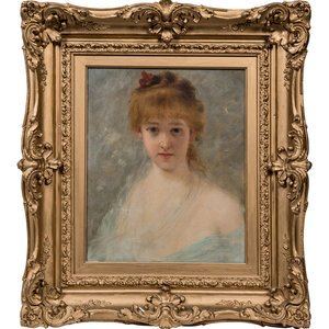 French School Late 19th Century Portrait 2a9dc8
