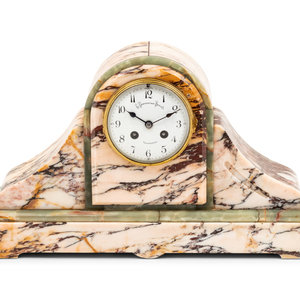 A Continental Marble Mantel Clock Circa 2a9e17