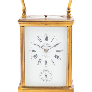 A L'Epee Carriage Clock
20th Century
the