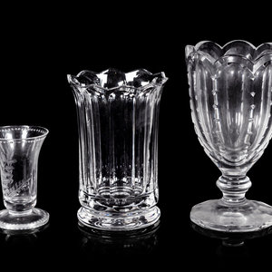 Three William Yeoward Glass Articles
Height