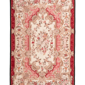 An Aubusson Style Wool Rug Second 2a9eed