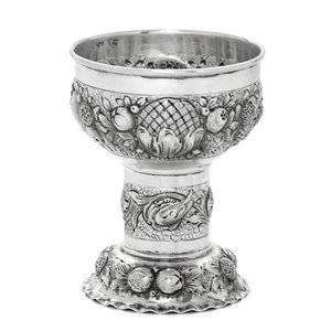 A Dutch Silver Cup 19th Century worked 2a9eef