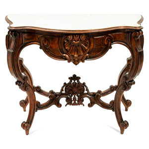 A Louis XV Style Marble Top Console 2a9f31