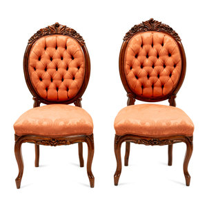 A Pair of Rococo Revival Mahogany 2a9f41