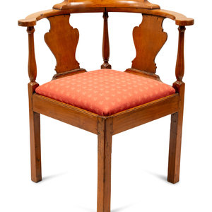 A George III Style Corner Chair
Height