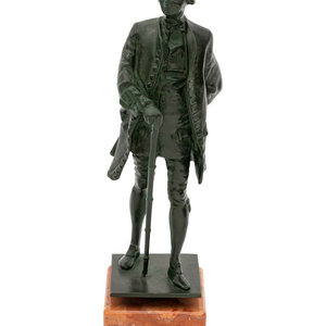 An English Bronze Figure raised 2a9f5d