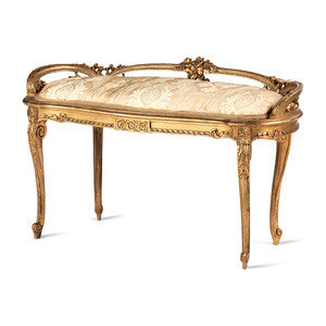 A Louis XVI Style Gilt Decorated 2aa042
