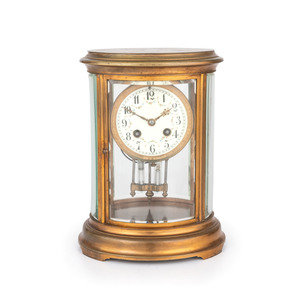 A French Brass Clock
20th Century
Height