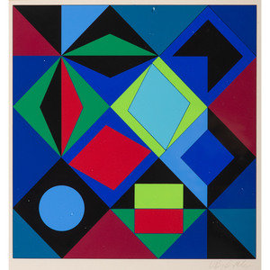 Victor Vasarely French Hungarian  2aa133