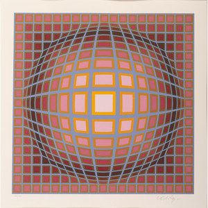 Victor Vasarely French Hungarian  2aa135