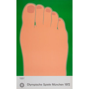 A Tom Wesselmann Poster for Olympische