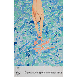 A David Hockney Poster for Olympische 2aa150