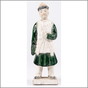 A Chinese Terracotta Figure with 2aa156