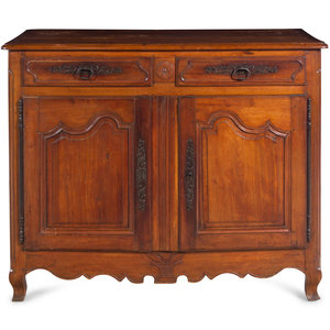 A Louis XV Provincial Style Walnut